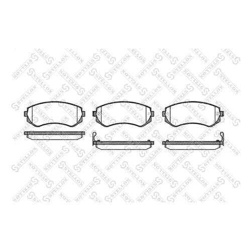 Комплект тормозных дисковых колодок Stellox 328 012-SX в Колеса даром