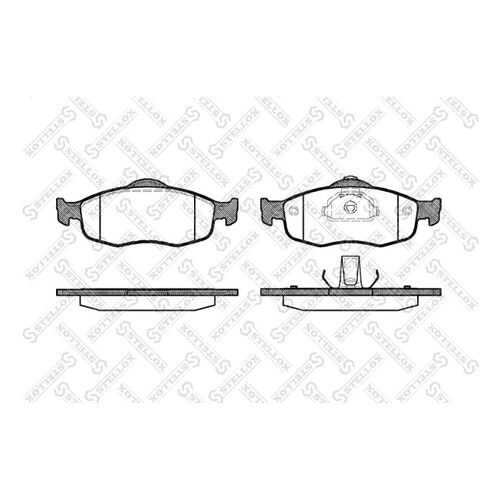 Комплект тормозных дисковых колодок Stellox 443 000-SX в Колеса даром