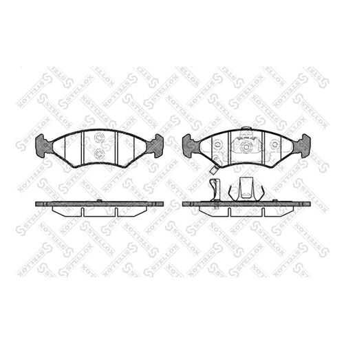 Комплект тормозных дисковых колодок Stellox 513 022B-SX в Колеса даром