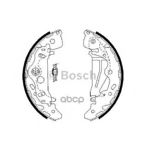 Комплект тормозных колодок Bosch 0986487709 в Колеса даром