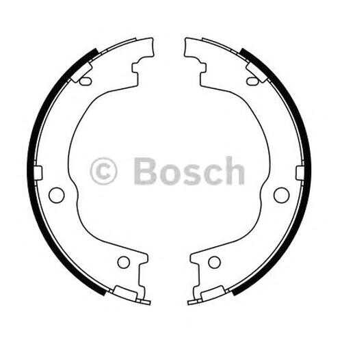 Комплект тормозных колодок Bosch 0986487780 в Колеса даром