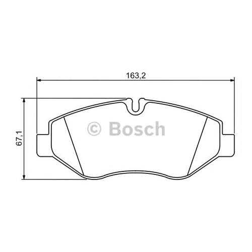 Комплект тормозных колодок Bosch 0986494293 в Колеса даром