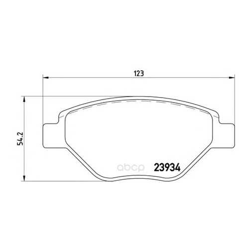 Комплект тормозных колодок Brembo P68031 в Колеса даром