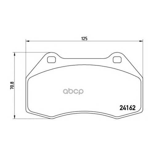 Комплект тормозных колодок brembo P68036 в Колеса даром