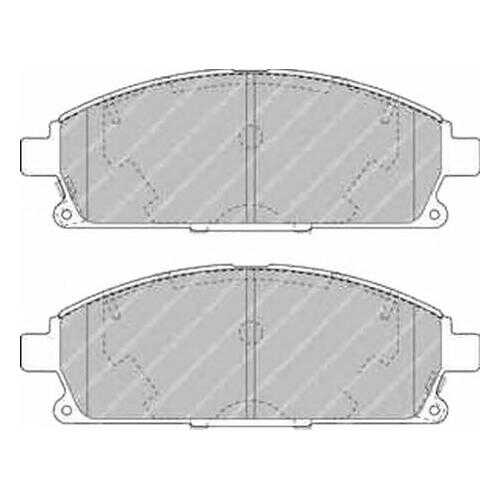 Комплект тормозных колодок Ferodo FDB1263 в Колеса даром