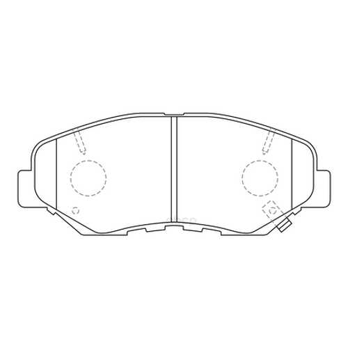 Комплект тормозных колодок FIT FP0914 в Колеса даром