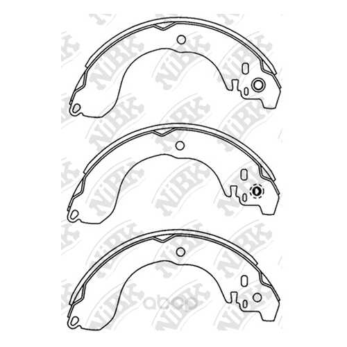 Комплект тормозных колодок NiBK FN1264 в Колеса даром