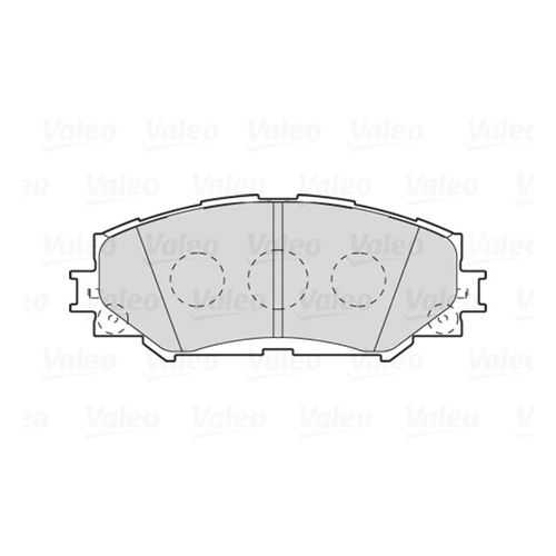 Комплект тормозных колодок Valeo 301943 в Колеса даром