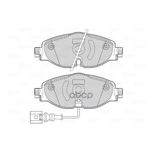 Комплект тормозных колодок Valeo 302145 в Колеса даром