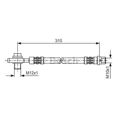 Шланг тормозной системы Bosch 1 987 476 308 в Колеса даром