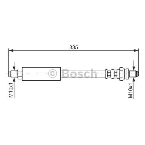 Шланг тормозной системы Bosch 1 987 476 627 в Колеса даром
