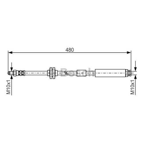 Шланг тормозной системы Bosch 1 987 476 824 в Колеса даром