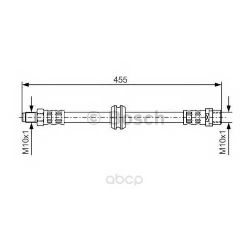 Шланг тормозной системы Bosch 1987476444 передний в Колеса даром