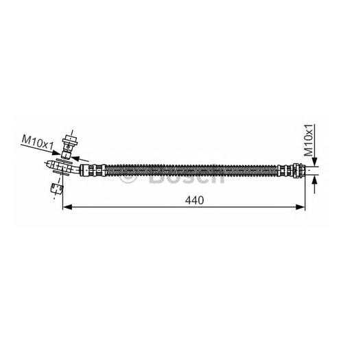 Шланг тормозной системы Bosch 1987481175 в Колеса даром