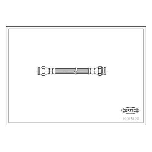 Шланг тормозной системы CORTECO 19018120 в Колеса даром