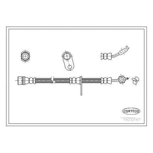 Шланг тормозной системы Corteco 19032197 в Колеса даром