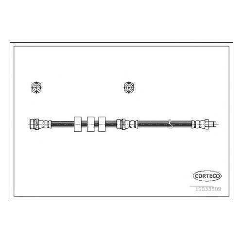 Шланг тормозной системы Corteco 19033509 в Колеса даром