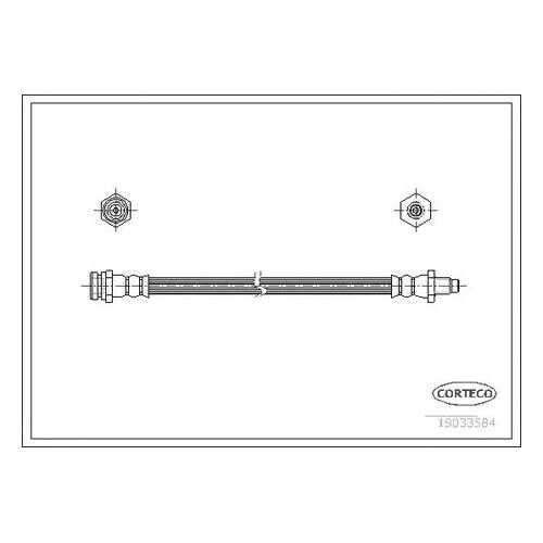 Шланг тормозной системы Corteco 19033584 в Колеса даром