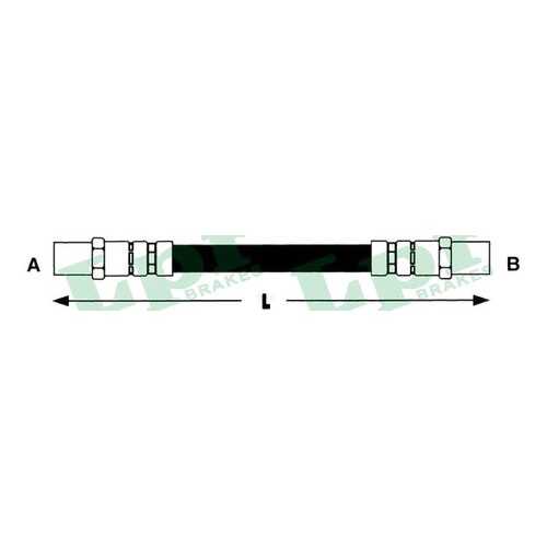 Шланг тормозной системы Lpr 6T46897 передний в Колеса даром