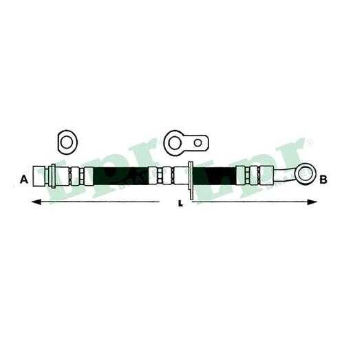 Шланг тормозной системы Lpr 6T47489 в Колеса даром