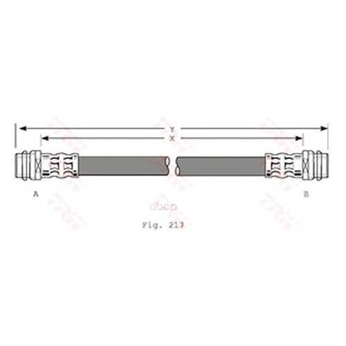 Шланг тормозной системы TRW/Lucas PHA341 задний в Колеса даром