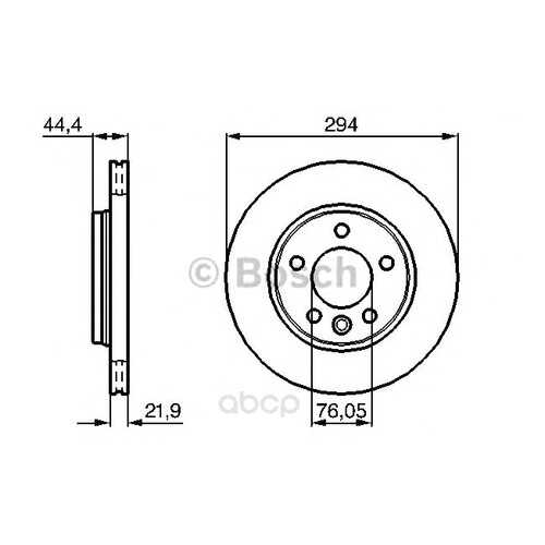 Тормозной диск Bosch 0986479097 в Колеса даром