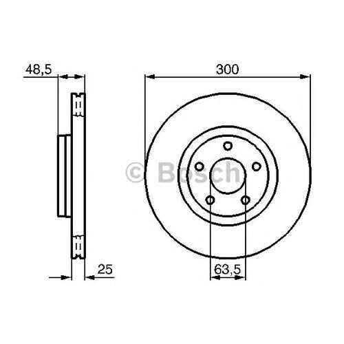 Тормозной диск Bosch 0986479171 в Колеса даром