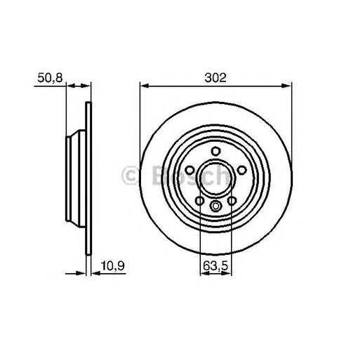 Тормозной диск Bosch 0986479254 в Колеса даром