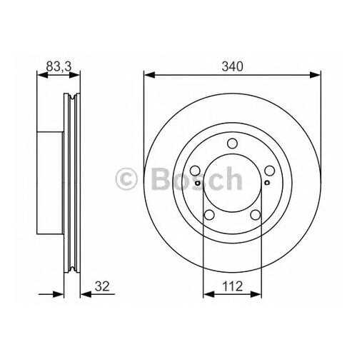 Тормозной диск Bosch 0986479R29 в Колеса даром