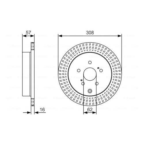 Тормозной диск Bosch 0986479T16 в Колеса даром