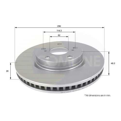 Тормозной диск COMLINE ADC01147V в Колеса даром