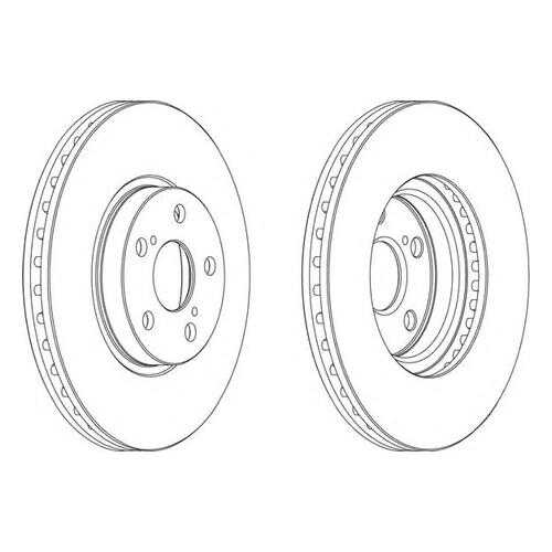 Тормозной диск FERODO DDF1508 в Колеса даром