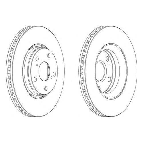 Тормозной диск FERODO DDF1756 в Колеса даром