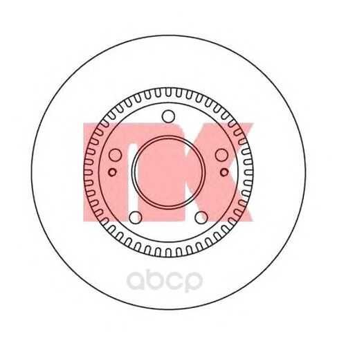 Тормозной диск Nk 203423 передний в Колеса даром