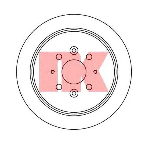 Тормозной диск Nk 203521 в Колеса даром