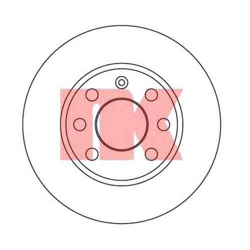 Тормозной диск Nk 203608 в Колеса даром