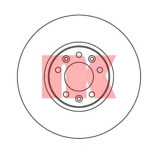 Тормозной диск Nk 203734 в Колеса даром