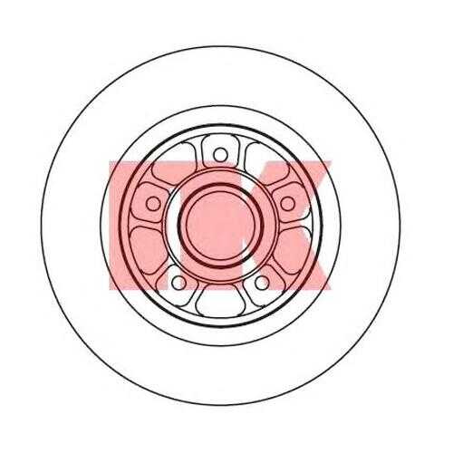 Тормозной диск Nk 203931 в Колеса даром