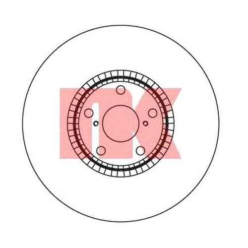 Тормозной диск Nk 2045105 в Колеса даром