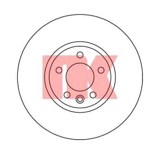 Тормозной диск Nk 2047145 в Колеса даром