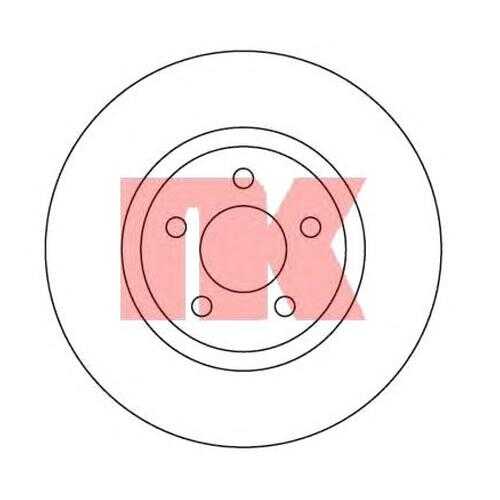 Тормозной диск Nk 209305 в Колеса даром
