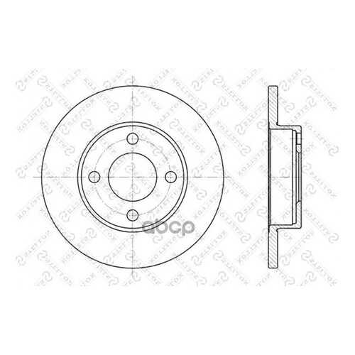 Тормозной диск Stellox 60204718SX в Колеса даром