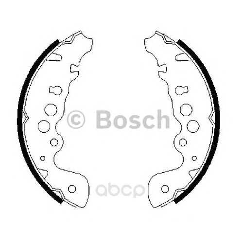 Тормозные колодки дисковые Bosch 0986487616 в Колеса даром