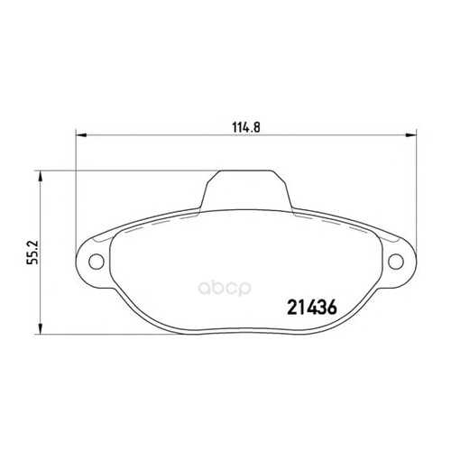 Тормозные колодки дисковые brembo P24147 в Колеса даром