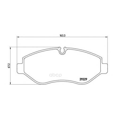 Тормозные колодки дисковые brembo PA6026 в Колеса даром