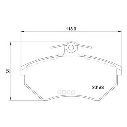 Тормозные колодки дисковые Textar 2016804 в Колеса даром