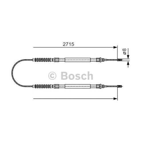 Трос cтояночного тормоза Bosch 1987482003 в Колеса даром