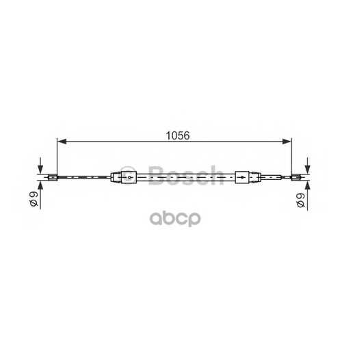 Трос ручного тормоза Bosch 1987477692 в Колеса даром