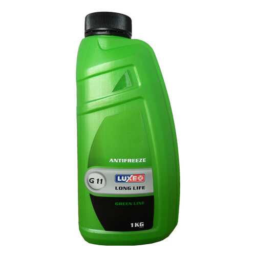 Антифриз LUXE ANTIFREEZE GREEN LINE G11 Зеленый Готовый антифриз 1кг в Колеса даром