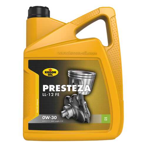 Масло Моторное Presteza Ll-12 Fe 0w30 5l KROON OIL арт. 32524 в Колеса даром